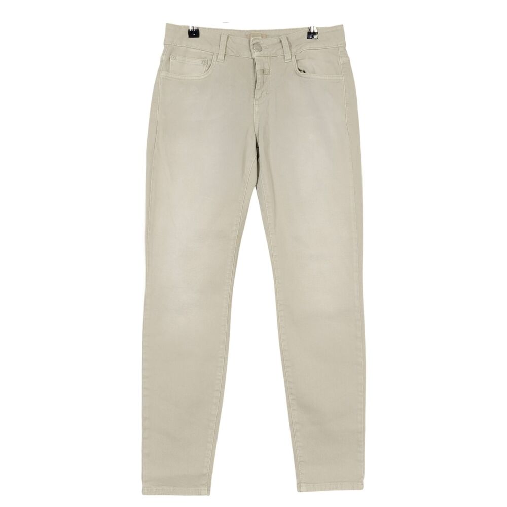 CLOSED Tan Organic Cotton Candiani Denim Jeans Sustainable Ethical IT SIZE 27